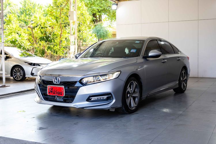 Honda Accord 2020 2.0 Hybrid Sedan ไฮบริด ไม่ติดแก๊ส เกียร์อัตโนมัติ เทา รูปที่ 3