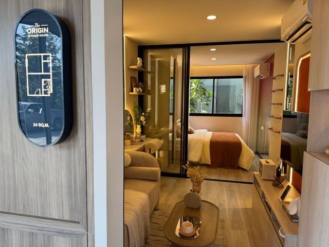 Sansiri เลี้ยงสัตว์ได้ ตกแต่งครบ CM04331 ขายดาวน์ ดิ ออริจิ้น เศรษฐบุตร สเตชั่น The Origin Setthabut Station คอนโดมิเนียม ถนนสุวินทวงศ์  รูปที่ 2