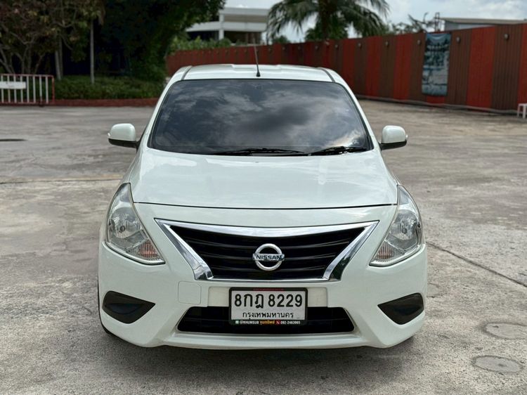 Nissan Almera 2019 1.2 E Sedan เบนซิน ไม่ติดแก๊ส เกียร์อัตโนมัติ ขาว รูปที่ 2