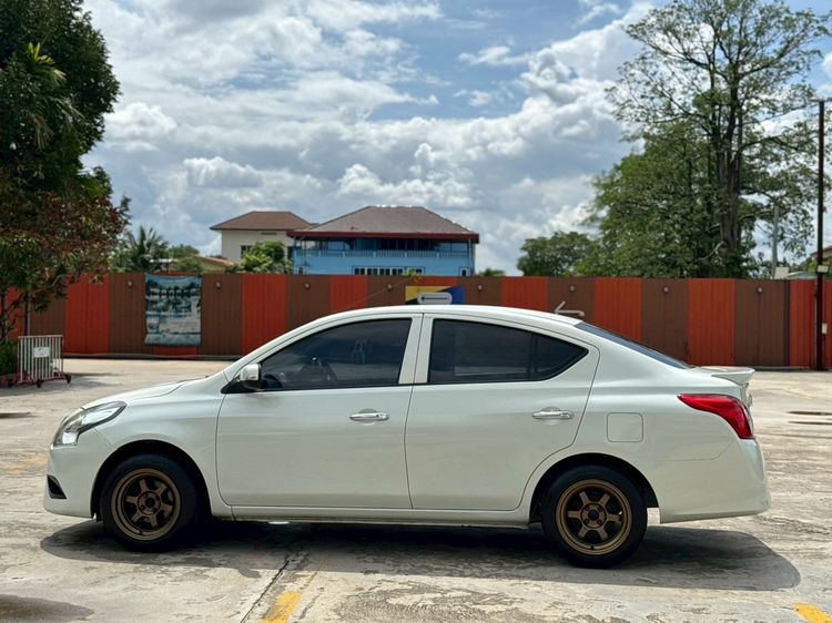 Nissan Almera 2019 1.2 E Sedan เบนซิน ไม่ติดแก๊ส เกียร์อัตโนมัติ ขาว รูปที่ 4
