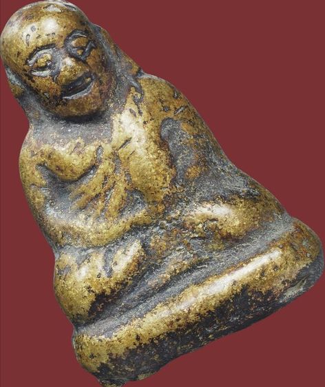 สวยมาก ให้เช่า พระบ้าน (1ในตำนาน) พระรูปหล่อหลวงพ่อเงิน วัดบางคลาน พิมพ์ขี้ตา เก่า รูปที่ 12