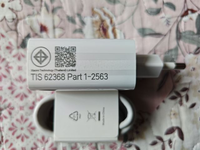 ของแท้ Xiaomi 67W Charging Combo (Type-A) EU ชุดหัวชาร์จ ชาร์จเร็ว พร้อมสาย USB to Type-C รูปที่ 3