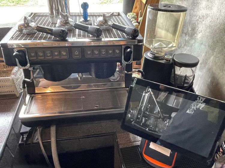 เครื่องชงกาแฟ nuova simonelli 2หัวชง ขายยกเซ็ตได้ตามรูปภาพครับ 0813582714 รูปที่ 6