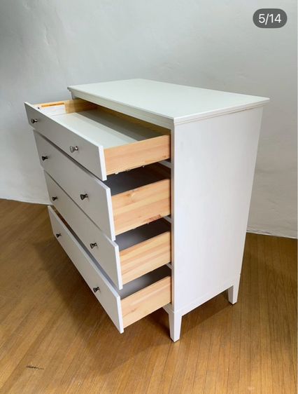 🔥IKEA IDANÄS  ตู้ลิ้นชักเก็บของวัสดุดีมากแข็งแรง รูปที่ 5