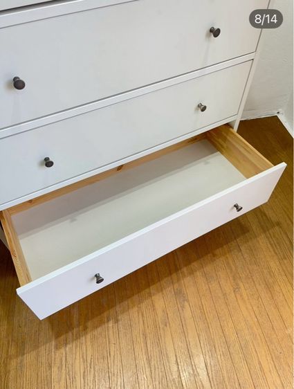 🔥IKEA IDANÄS  ตู้ลิ้นชักเก็บของวัสดุดีมากแข็งแรง รูปที่ 8