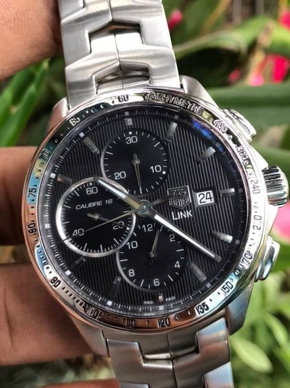 Tag Heuer Link Auto Calibre16 Chronograph Black Dial CAT2010🇨🇭🇨🇭
 รูปที่ 2