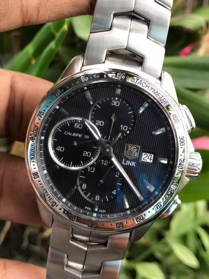 Tag Heuer Link Auto Calibre16 Chronograph Black Dial CAT2010🇨🇭🇨🇭
 รูปที่ 6