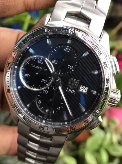 Tag Heuer Link Auto Calibre16 Chronograph Black Dial CAT2010🇨🇭🇨🇭
 รูปที่ 3