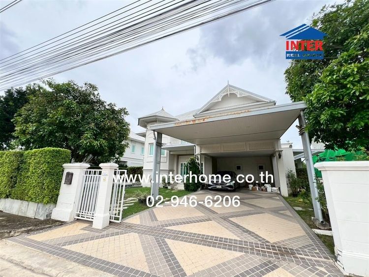 บ้านเดี่ยว 2 ชั้น 154.9 ตร.ว. หมู่บ้านสารินซิตี้ เดอะเลควิลล์ พระราม2 ถนนกาญจนาภิเษก ถนนพระราม2 เมืองสมุทรสาคร สมุทรสาคร รูปที่ 2