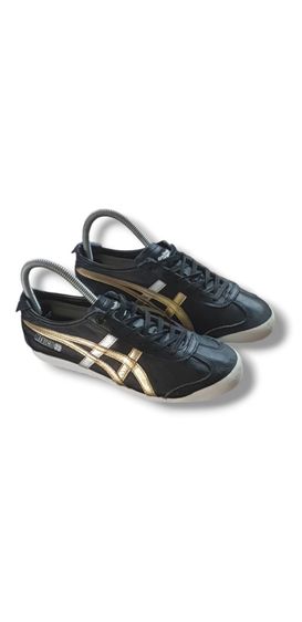 รองเท้าผ้าใบ ดำ หนังแท้ UK 5 | EU 38 | US 6.5 Onitsuka Tiger Mexico 66 size 38 24 cm