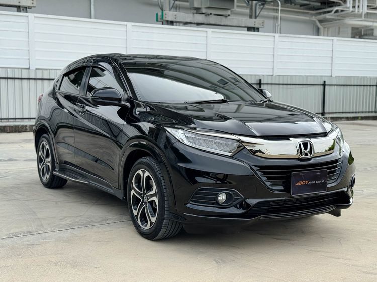 Honda HR-V 2019 1.8 EL Utility-car เบนซิน ไม่ติดแก๊ส เกียร์อัตโนมัติ ดำ รูปที่ 3