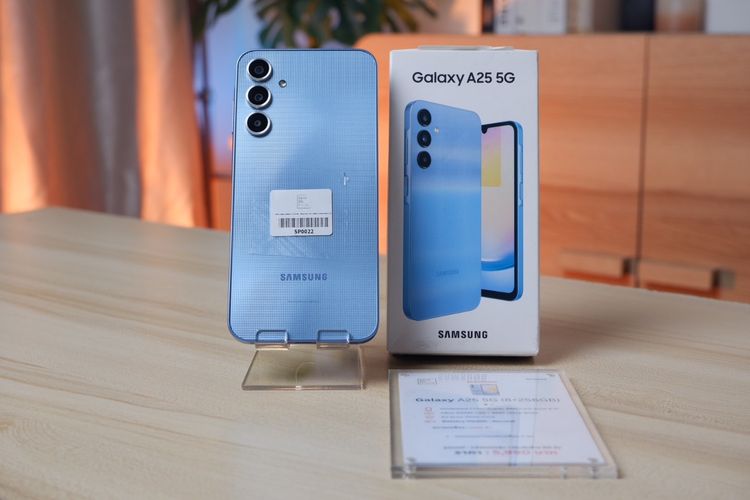 Samsung A25 5g 8+256GB สี Blue เครื่องสวย ราคาเพียง 5,990.- มีประกันร้าน 60 วัน รูปที่ 2