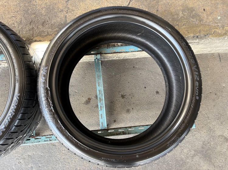 ยางHANKOOK245-35-19 ปี23 ปีแท้ 2เส้น (แก้มยางมีรอยเบียด 1 เส้น ใช้งานได้ปกติ) รูปที่ 7