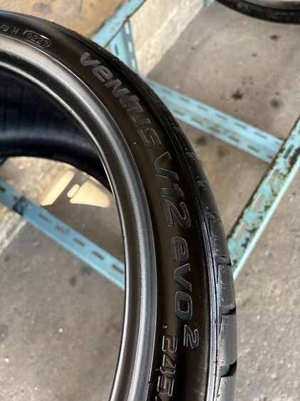 ยางHANKOOK245-35-19 ปี23 ปีแท้ 2เส้น (แก้มยางมีรอยเบียด 1 เส้น ใช้งานได้ปกติ) รูปที่ 6