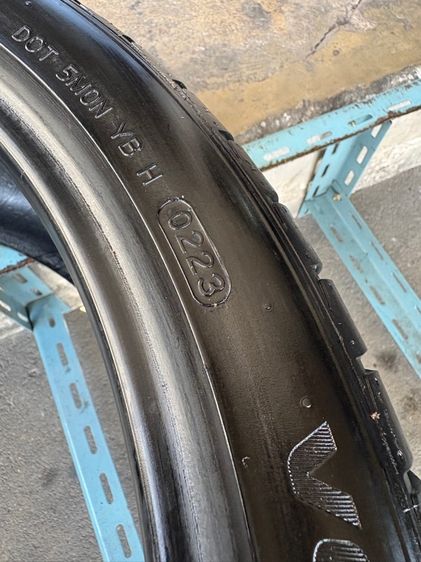ยางHANKOOK245-35-19 ปี23 ปีแท้ 2เส้น (แก้มยางมีรอยเบียด 1 เส้น ใช้งานได้ปกติ) รูปที่ 5