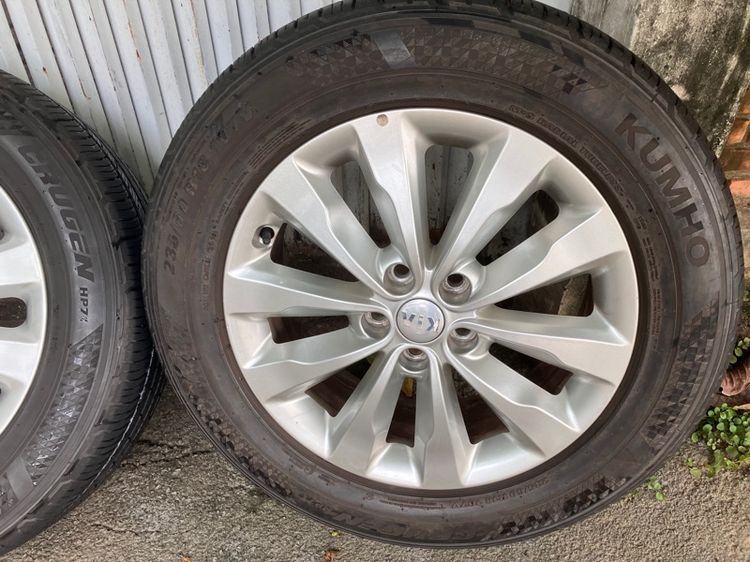 ล้อแท้ KIA Grand Carnival มือสอง 18 นิ้ว 5 รู 114 235 60 18 ไม่คด ไม่ดุ้ง ไม่เคยซ่อม รูปที่ 6