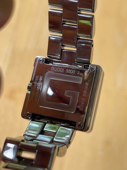 GUCCI 3600J G Face 28 mm Swiss Women’s Watch Brown Dial  รูปที่ 15