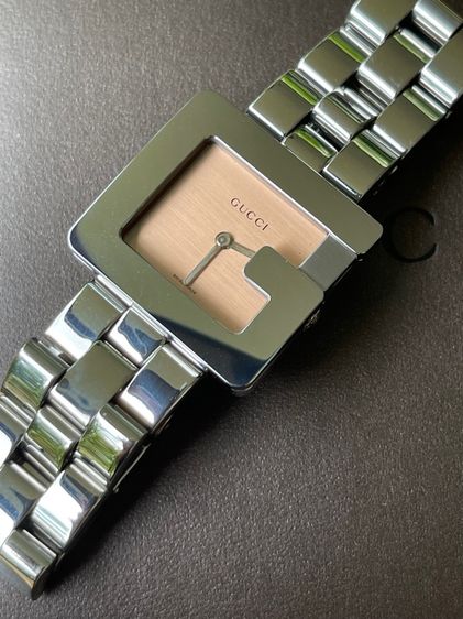 GUCCI 3600J G Face 28 mm Swiss Women’s Watch Brown Dial  รูปที่ 16