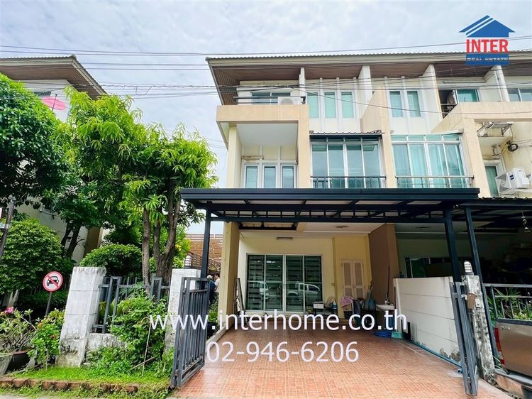 ทาวน์โฮม 3 ชั้น 32.4 ตร.ว. หมู่บ้านวิสต้าปาร์ค แจ้งวัฒนะ ถนนเลี่ยงเมืองปากเกร็ด ถนนแจ้งวัฒนะ ปากเกร็ด นนทบุรี