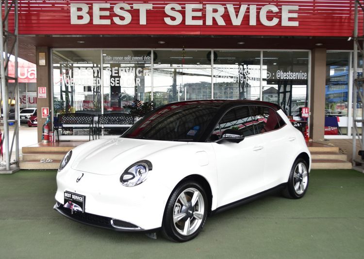 GWM ORA Good Cat 2022 500KM ULTRA Sedan ไฟฟ้า ไม่ติดแก๊ส เกียร์อัตโนมัติ ขาว