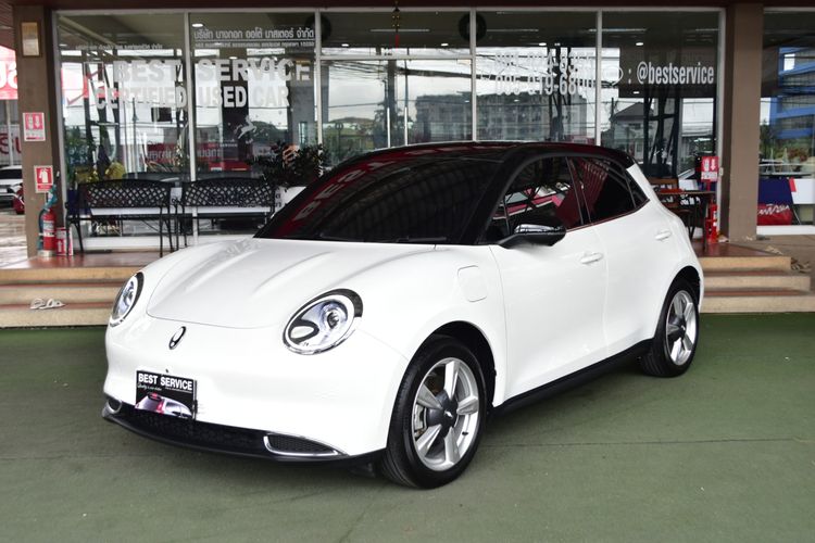 GWM ORA Good Cat 2023 400KM PRO Sedan ไฟฟ้า ไม่ติดแก๊ส เกียร์อัตโนมัติ ขาว