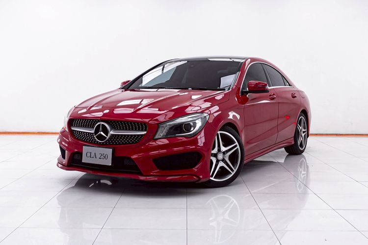รถ Mercedes-Benz CLA-Class CLA250 AMG สี แดง