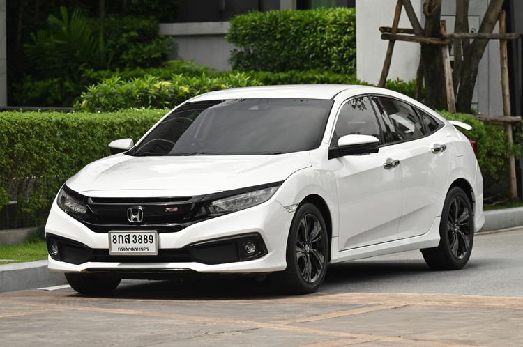 รถ Honda Civic 1.5 Turbo RS สี ขาว