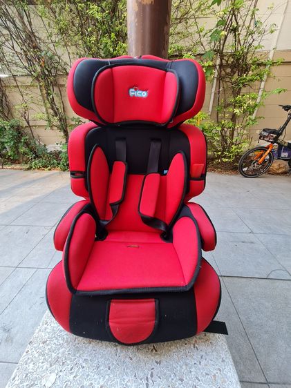 คาร์ซีท เป็น Booster  สำหรับเด็กโต สามารถถอดพนักพิงได้ ปรับเอนตามเบาะรถยนต์   รูปที่ 6