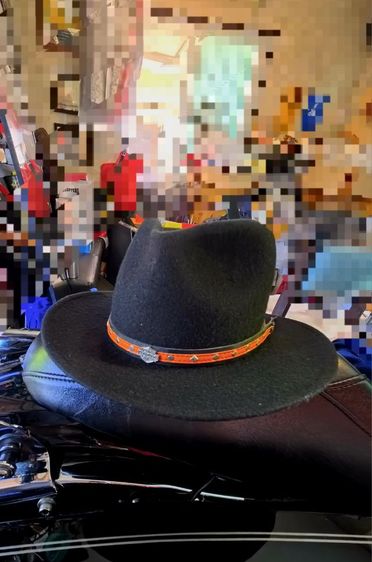 หมวกและหมวกแก๊ป SALE หมวกคาวบอย Cowboy Harley-davidson
🇺🇸 Size M ผู้หญิง