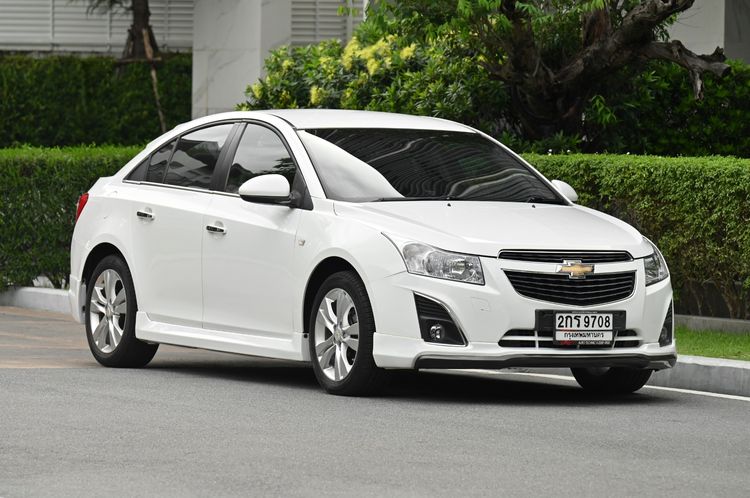 Chevrolet Cruze 2013 1.8 LTZ Sedan เบนซิน ไม่ติดแก๊ส เกียร์อัตโนมัติ ขาว รูปที่ 2