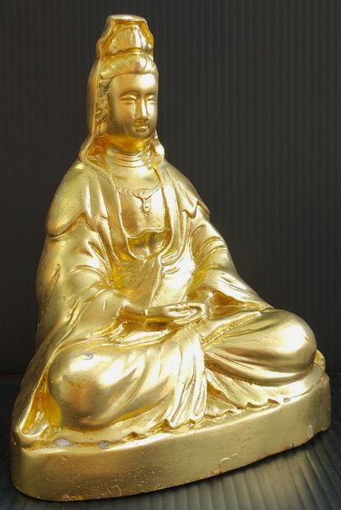 เจ้าแม่กวนอิม ปางสมาธิ 3 นิ้ว รูปที่ 2