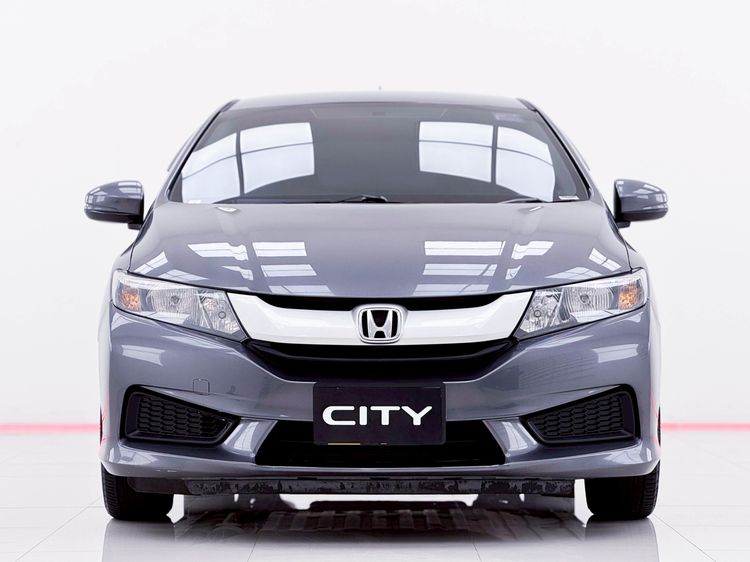 Honda City 2015 1.5 S Sedan เบนซิน ไม่ติดแก๊ส เกียร์อัตโนมัติ เทา รูปที่ 3