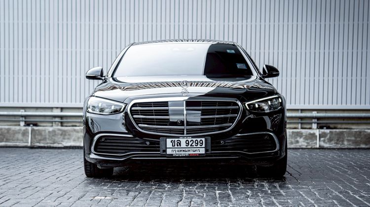 Mercedes-Benz S-Class 2022 S350 Sedan ดีเซล ไม่ติดแก๊ส เกียร์อัตโนมัติ ดำ รูปที่ 2