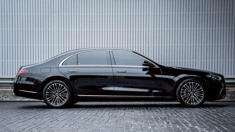 Mercedes-Benz S-Class 2022 S350 Sedan ดีเซล ไม่ติดแก๊ส เกียร์อัตโนมัติ ดำ รูปที่ 4