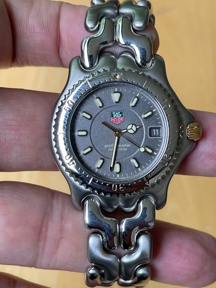 ​TAG HEUER WG1120-K0 S el Professional 200m Quartz Gray Dial men's watch รูปที่ 8