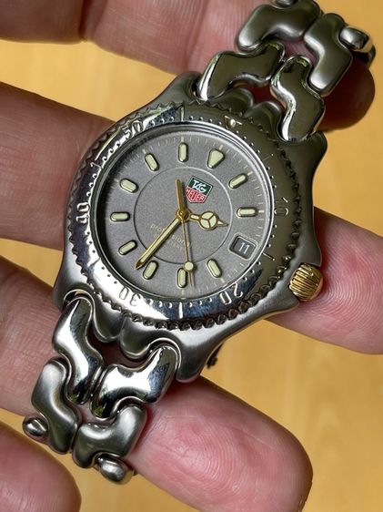 ​TAG HEUER WG1120-K0 S el Professional 200m Quartz Gray Dial men's watch รูปที่ 9