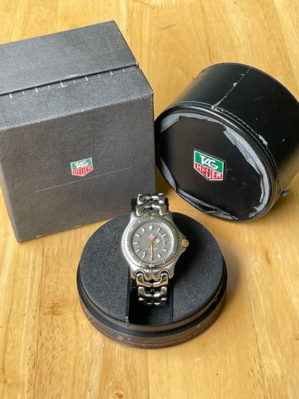 ​TAG HEUER WG1120-K0 S el Professional 200m Quartz Gray Dial men's watch รูปที่ 2