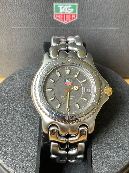 ​TAG HEUER WG1120-K0 S el Professional 200m Quartz Gray Dial men's watch รูปที่ 4