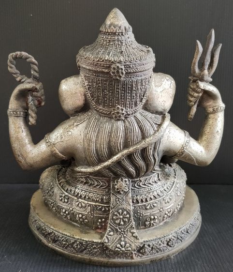 พระพิฆเนศ หน้าตัก 6.5 นิ้ว รูปที่ 4