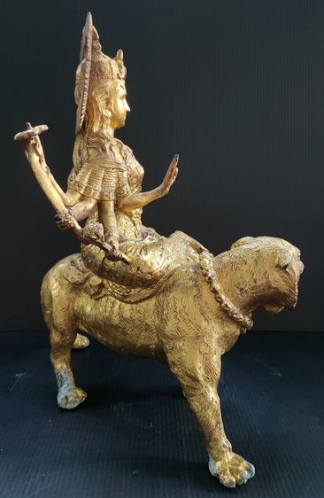 พระแม่อุมาเทวี ทรงเสือ รูปที่ 5