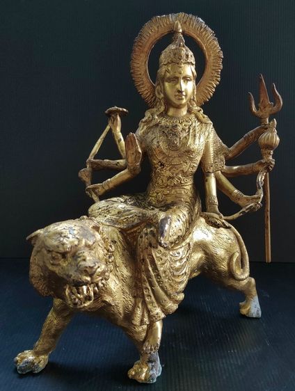 พระแม่อุมาเทวี ทรงเสือ รูปที่ 2