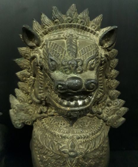 สิงห์คู่ โลหะสัมฤทธิ์ รูปที่ 5