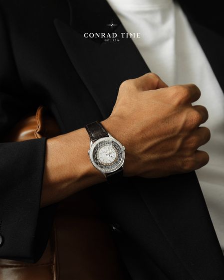 Patek Complications 7130G-013 Brown dial Black leather strap 2016 36mm. Fullset  รูปที่ 4