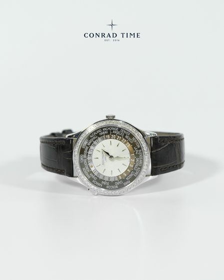 Patek Complications 7130G-013 Brown dial Black leather strap 2016 36mm. Fullset  รูปที่ 5