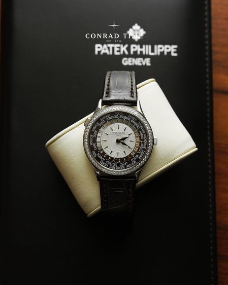 Patek Complications 7130G-013 Brown dial Black leather strap 2016 36mm. Fullset  รูปที่ 3