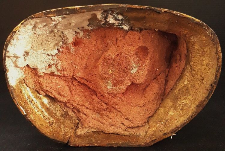 พระสังกัจจายน์ 5 นิ้ว ใต้ฐานมีดิน รูปที่ 5