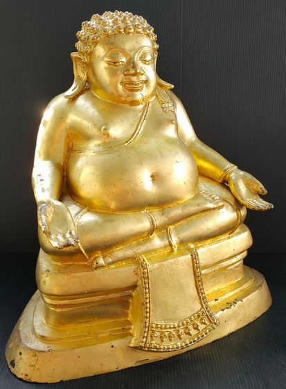 พระสังกัจจายน์ ปิดทอง 9.5 นิ้ว รูปที่ 2