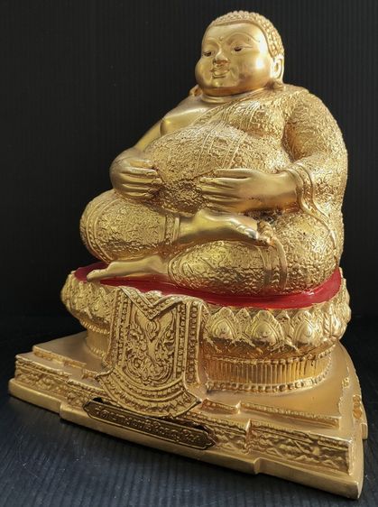 พระสังกัจจายน์ วัดบางพลีใหญ่ใน 5 นิ้ว กาหลั่ยทอง รูปที่ 3