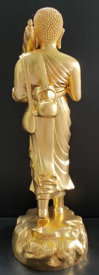 พระสีวลี วัดบางพลีใหญ่ใน ปิดทอง สูง 23 นิ้ว รูปที่ 4