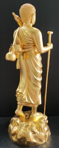 พระสีวลี วัดบางพลีใหญ่ใน ปิดทอง สูง 23 นิ้ว รูปที่ 5